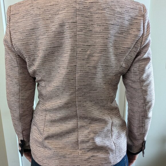 Danillo Pink Blazer with Black Accents – Size 10 - Picture 6 of 6